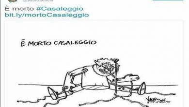 Photo of Morte Casaleggio, vignetta di Vauro: polemiche sul web e sui social