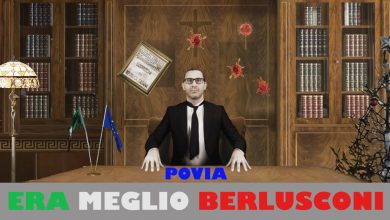 Photo of Povia, “Era meglio Berlusconi”: Video della nuova canzone del cantante