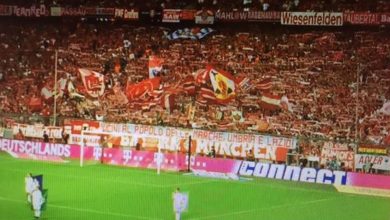 Photo of Striscione Tifosi Bayern Monaco per Terremoto Centro Italia (Foto)