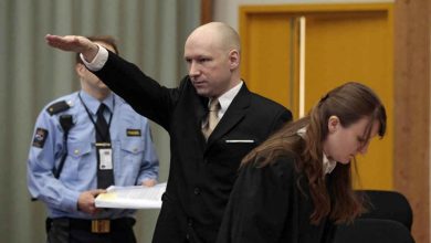 Photo of Norvegia, saluto nazista di Breivik al Processo D’Appello