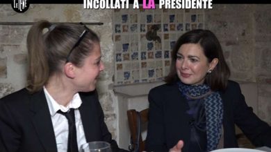 Photo of Laura Boldrini a Le Iene: Servizio Sabrina Nobile (23 aprile)