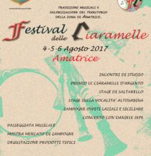 Photo of Amatrice: festival delle ciaramelle 2017 dal 4 al 6 agosto