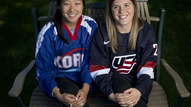 Photo of Hannah e Marissa Brandt sorrelle dell’hockey