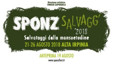 Photo of Sponz fest 2018: programma e ospiti