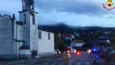 Photo of Fulmine abbatte campanile della chiesa San Cipriano a Beverino