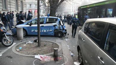 Photo of Incidente piazzale Cadorna Milano: autobus Atm travolge auto polizia