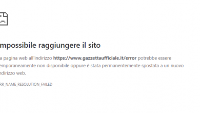 Photo of Decreto Cura Italia su GazzettaUfficiale.it, sito offline