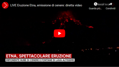 Photo of Video – L’Eruzione dell’Etna